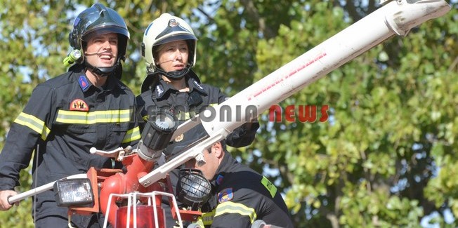Άσκηση πυρκαγιάς στο ΤΕΙ Ληξουρίου