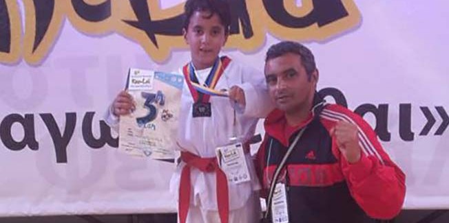 3η θέση στο Πανελλήνιο τουρνουά TAEKWONDO