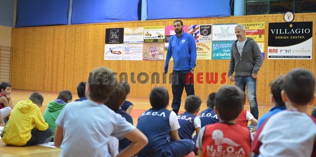 O (παρα)Ολυμπιονίκης Γερ. Πυλαρινός στο Κλειστό Ληξουρίου