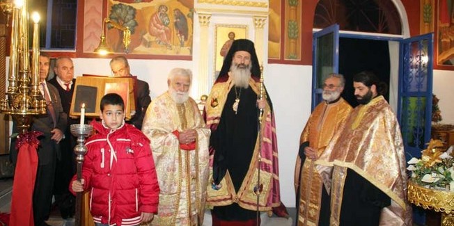 Ο  Εσπερινός της εορτής του  Αγίου Διονυσίου στο Λιβάδι Παλικής