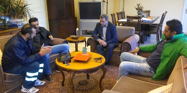 Τον Περιφερειάρχη επισκέφθηκαν  εκπρόσωποι του Σωματείου Εργαζομένων στο ΕΚΑΒ Κέρκυρας