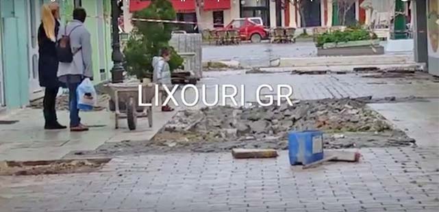 Τα πασαλείμματα του Δήμου στο Ληξούρι