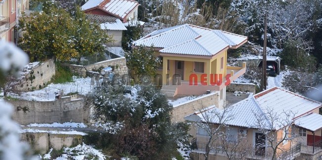 “Κατάλευκο” ξύπνημα στην  Κεφαλονιά !