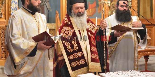Στο Ληξούρι χτες ο Μητροπολίτης  Κεφαλληνίας Δημήτριος