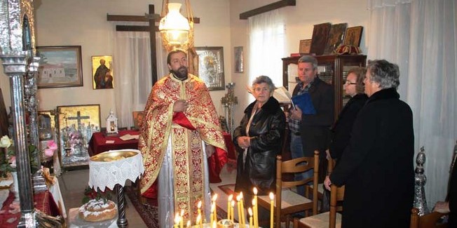 Πρωτοχρονιάτικη Θεία Λειτουργία στην Ιερά Μονή Κεχριώνα Ληξουρίου