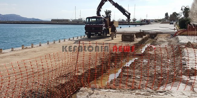 Ξεμπλόκαραν και πήραν μπροστά τα έργα σε λιμάνι Ληξουρίου
