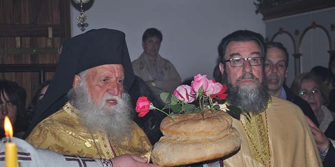Ο Εσπερινός στον Αγ. Γεώργιο στα  Χαλιωτάτα.