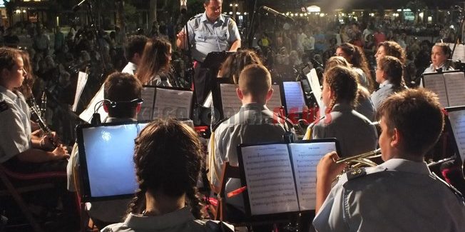 Η Φιλαρμονική «Διονύσιος Λαυράγκας» στους Εορτασμούς στη Ζάκυνθο.