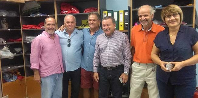 Στο γήπεδο του Ολύμπου Κέρκυρας ο Περιφερειάρχης.