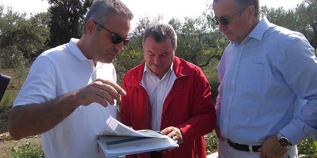 Επιτόπια αυτοψία στα αντιπλημμυρικά έργα της Ζακύνθου  από τον Περιφερειάρχη Ιονίων Νήσων.