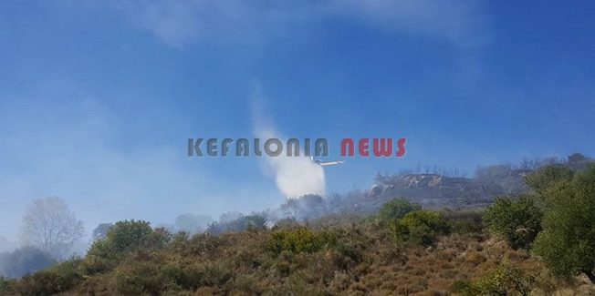 Πυρκαγιά ξέσπασε  στον κάμπο των Βλιχάτων.
