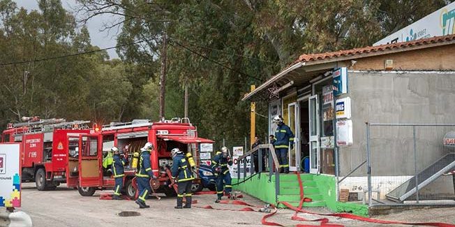 Ολοκληρώθηκε με επιτυχία η άσκηση της Πυροσβεστικής.
