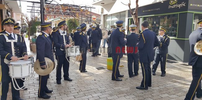 Τα έψαλε εορταστικά η Φιλαρμονική  Σχολή Ληξουρίου