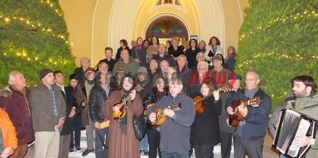 Παραμονή Χριστουγέννων στο  Λιθόστρωτο.