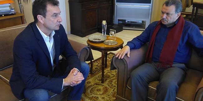 Τον Περιφερειάρχη  επισκέφθηκε ο υποστράτηγος της ΕΛΑΣ Γ. Τσιρογιάννης για να αποχαιρετίσει μετά την αποστράτευσή του από τη δ/νση των Ιονίων Νήσων