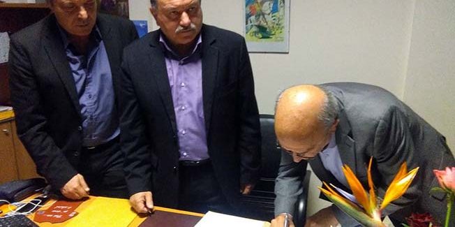 Την σύμβαση κατασκευής του λιμανιού  Πισαετού υπέγραψε  στην Ιθάκη ο Περιφερειάρχης