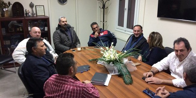 Αντιπροσωπεία του Επιμελητηρίου στην Ιθάκη.