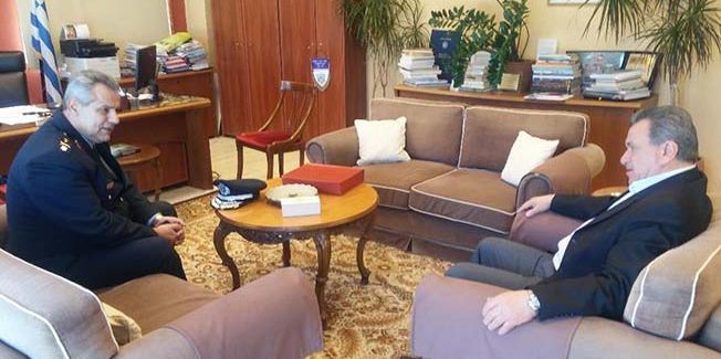 Συνάντηση του Περιφερειάρχη  με το νέο Γενικό Αστυνομικό Διευθυντή Ιονίων Νήσων