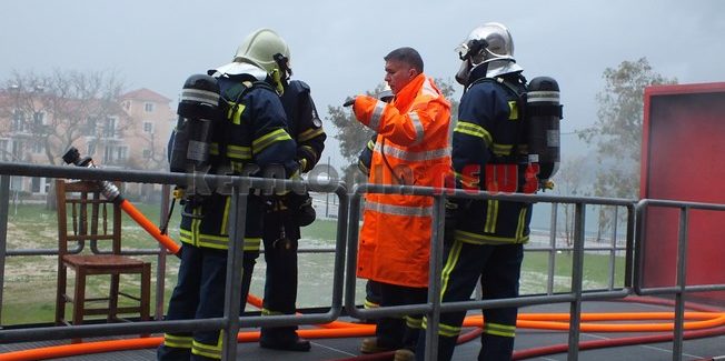 Για πρώτη φορά αυτοκινούμενος   προσομοιωτής  συνθηκών πυρκαγιάς