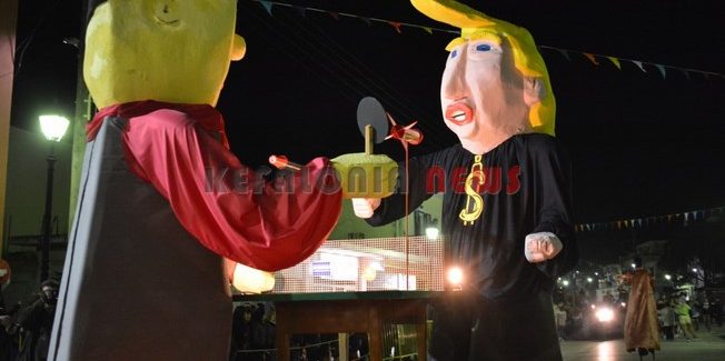 Νυχτερινή Καρναβαλική Παρέλαση στο Ληξούρι.