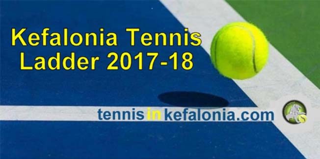 Ο Τελικός του Kefalonia Tennis Ladder 2017-18