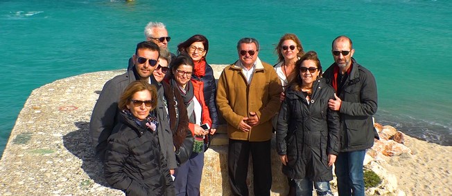 Έλεγχος στα τεχνικά έργα στην Λευκάδα.