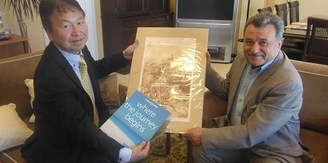 Τον Περιφερειάρχη Ιονίων Νήσων επισκέφθηκε ο Πρέσβης της Ιαπωνίας