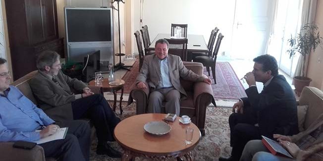 Συνάντηση του Περιφερειάρχη με το  Συνήγορο του Πολίτη