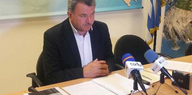 Συνάντηση εργασίας στο γραφείο του  Περιφερειάρχη  για ζητήματα της Διεύθυνσης  Μεταφορών