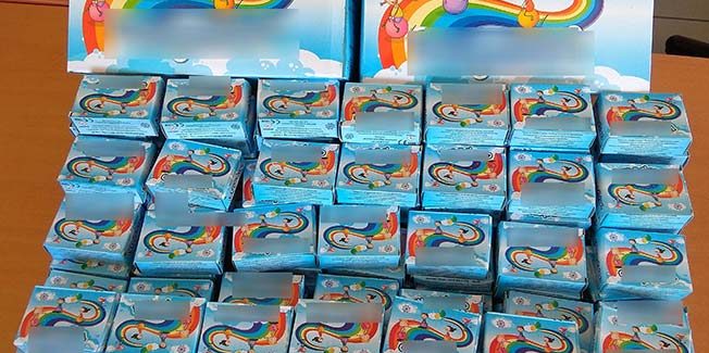 Κατασχέθηκαν πυροτεχνήματα στην  Κεφαλονιά.