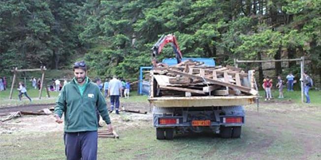 Φορέας Αίνου: Καθαρισμός Πάρκου Αίνου.