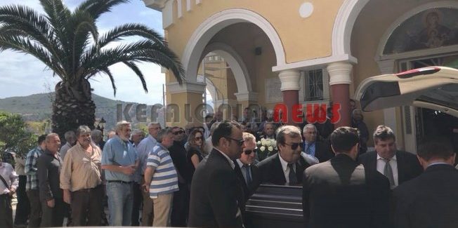 Στην τελευταία του κατοικία ο Γιώργος Κουρής.