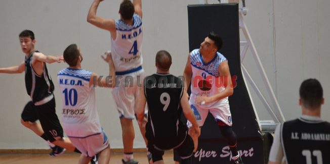 Αγώνας μεταξύ του ΝΕΟΛ και της Απολλωνιάδας.