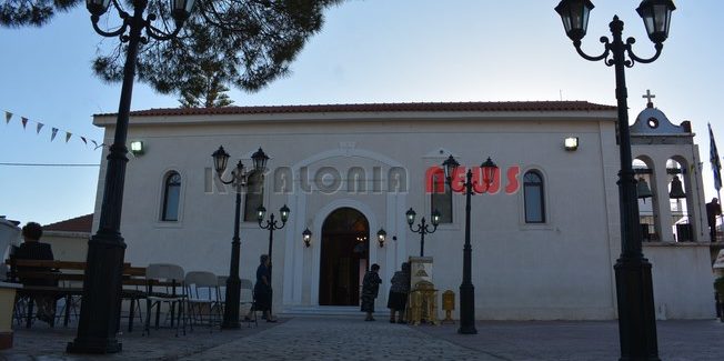 Στον ανακαινισμένο Ναό της Παναγίας των Περλιγκάδων