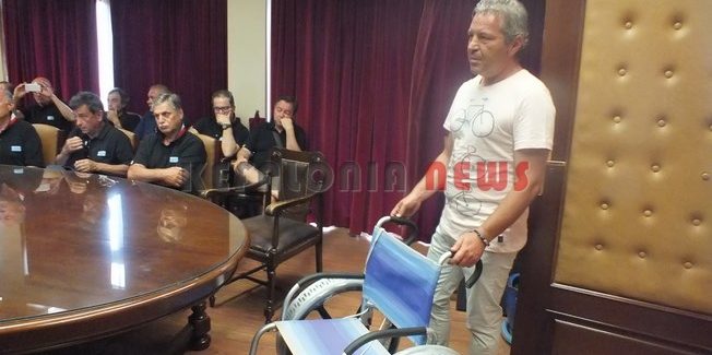 Δωρεάν αμαξίδιο από το Σύλλογο Ιταλών.