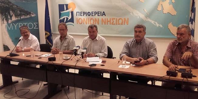 Συζήτηση για την επαναφορά  της κανονικότητα στην νότια Κέρκυρα.