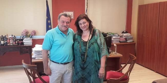 Με τη νέα καλλιτεχνική διευθύντρια του ΔΗΠΕΘΕ  Κέρκυρας συναντήθηκε ο Περιφερειάρχης