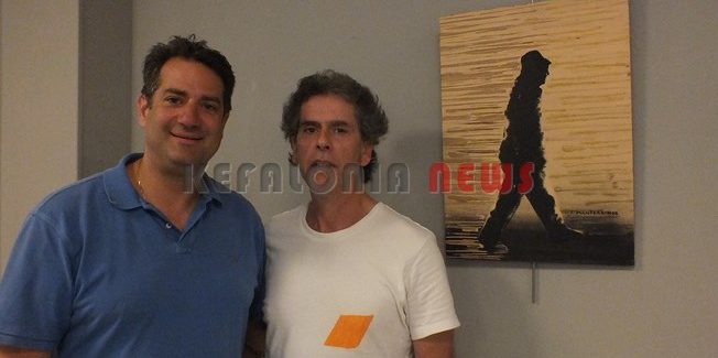 Έκθεση ζωγραφικής του Σπύρου Μαντζαβίνου.