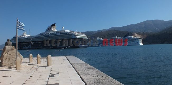 Δυο Κρουαζιερόπλοια σήμερα στο Αργοστόλι.