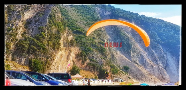 Xλιαρή η κίνηση στην παραλία του  Μύρτου