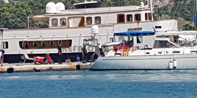 Ιστιοφόρο στο οποίο επέβαιναν μετανάστες στο Αργοστόλι.