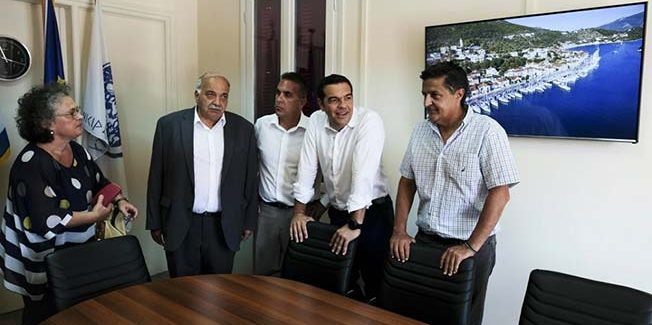 Με τον Πρωθυπουργό συναντήθηκε στην  Ιθάκη ο Σπύρος Γαλιατσάτος,