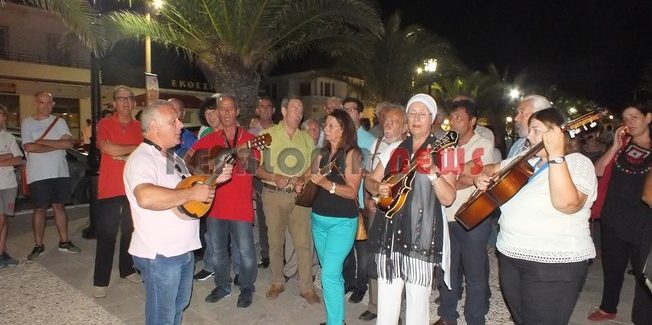 Μια όμορφη περαντζάδα της Χορωδίας  Αργοστολίου.