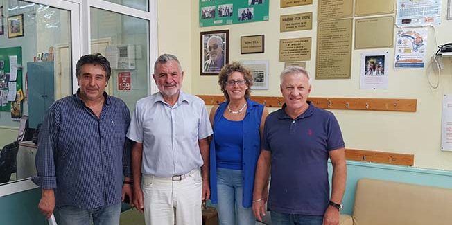 Με το Σύλλογο Γονέων Κηδεμόνων και Φίλων Ατόμων με Αναπηρία συναντήθηκε ο Αλέκος Μιχαλάς