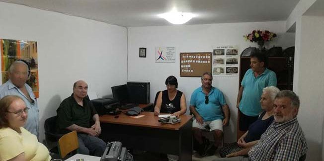 Με το δ.σ του Συλλόγου Ατόμων με προβλήματα όρασης