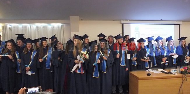 Η τελευταία ορκωμοσία φοιτητών στο  ΤΕΙ.