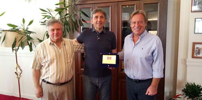 Υποδοχή Κυβερνητικού Στελέχους της Δημοκρατίας της Σερβίας στο Δημαρχικό Μέγαρο