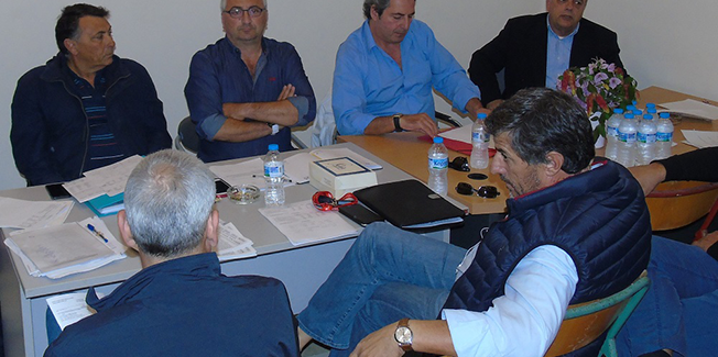 Συνεδρίαση του Επιμελητήριου στο Φισκάρδο.