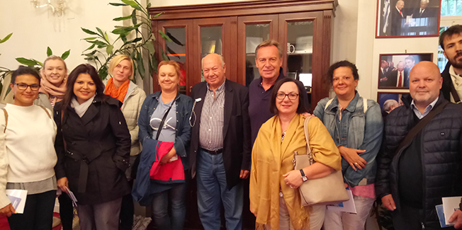 Επίσκεψη Erasmus στο Δημαρχιακό Μέγαρο