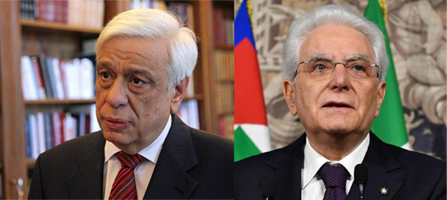 Παυλόπουλος και Mattarella στην  Κεφαλονιά.